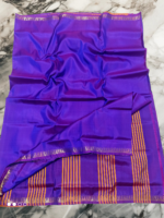 Handloom Plain Katan Silk Saree