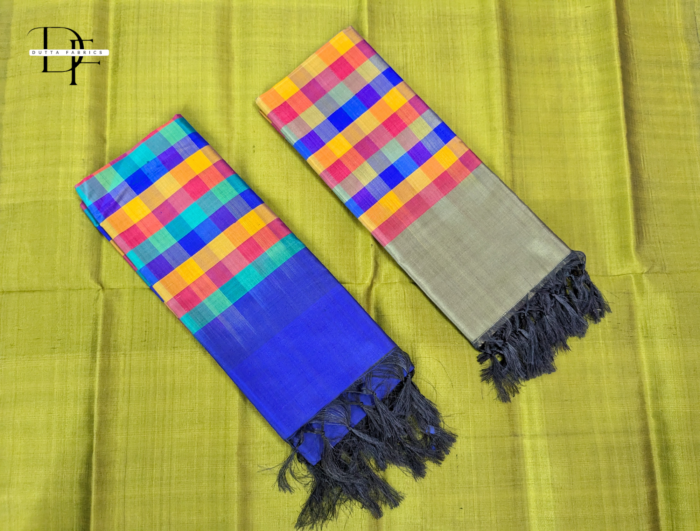 Handloom Color DIY Katan Silk Dupatta